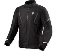 Revit Undulate H2O Veste textile de moto imperméable, noir-blanc, taille S pour homme
