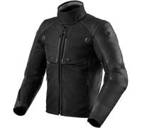 REV'IT! Veste moto Valve H2O imperméable cuir/textile Taille 58 Noir