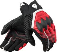 Revit Veloz Gants de moto, noir/rouge, Taille M