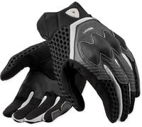 REV'IT! Gants moto Veloz Homme – Noir/Blanc – Taille 2XL
