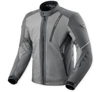 Revit Venator H2O Veste textile moto imperméable, Gris/Gris clair, Taille 2XL