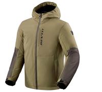 Revit Traffic 2 H2O Veste textile de moto imperméable, gris/olive, Taille M