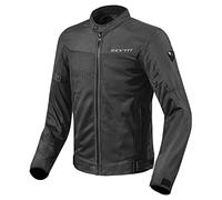 REV'IT! Veste de moto avec protections Veste de moto Eclipse Veste Textile noir 3XL, Hommes, Tourer, toute l'année