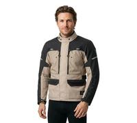 REV'IT! Veste moto textile Outback 5 H2O – Imperméable – S Beige/Noir