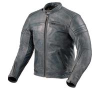 Revit Restless Leather Jacket Bleu 52 Homme