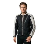 Revit GT-R 4 Air Veste textile moto, argent/noir, Taille M