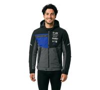 REV'IT! Veste textile Haste H2O imperméable M Noir/Gris foncé/Bleu
