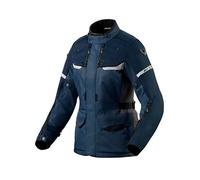Revit Outback 4 H2O Veste textile de moto pour dames, bleu foncé, Taille 38