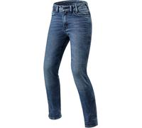 Revit Victoria Jeans de moto de dames, bleu, taille 30 pour femmes