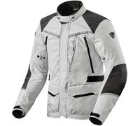 Revit Voltiac 3 H2O Blouson textile de moto, Gris/Noir, Taille L