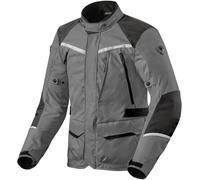 Revit Voltiac 3 H2O Blouson textile de moto, gris, Taille 3XL