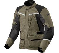 Revit Voltiac 3 H2O Blouson textile de moto, Vert/Gris, Taille XL