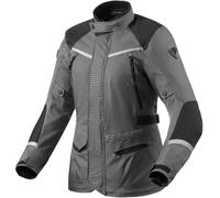 Revit Voltiac 3 H2O Veste textile de moto pour dames, Gris/Noir, Taille 34