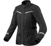 Revit Voltiac 3 H2O Veste textile de moto pour dames, Noir/Argent, Taille 34