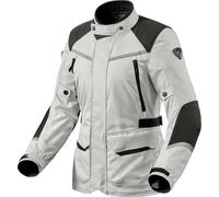 Revit Voltiac 3 H2O, veste textile imperméable pour femmes 34 Gris Clair/Noir Gris Clair/Noir
