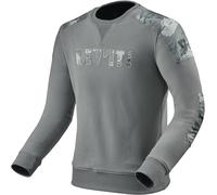 Revit Whitby Sweat-shirt moto, Gris clair, Taille XXL