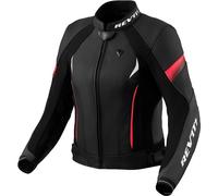 Revit Xena 4, veste en cuir pour femmes 44 Noir/Fuchsia Noir/Fuchsia