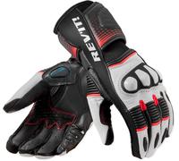 REV'IT! Gants moto Xena 4 Racing Femme Blanc/Rouge Néon Taille L