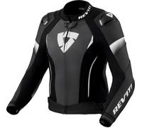 Revit Xena 4 Pro Veste en cuir de moto pour dames, noir-blanc, taille 38 pour femmes