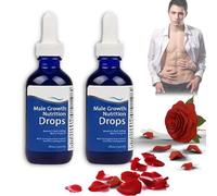 Revitahepa Male Growth Nutrition Drops, Revitahepa Blue Direction Benefit Drops for Strong Men, Nexusbio Labs Complex Men's Drops, Super-Potent (2 Bottle)