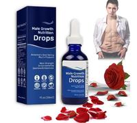 Revitahepa Male Growth Nutrition Drops, Revitahepa Blue Direction Benefit Drops for Strong Men, Nexusbio Labs Complex Men's Drops, Super-Potent (1 Bottle)