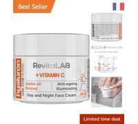 Revitalab - Crème Anti-Âge Hydratante 50ml, Pour Peaux Sèches - 40 à 55 Ans