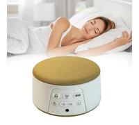 Revitalife Sleep White Noise Machine, Machine de son non en boucle avec 29 sons à haute fidélité, minuterie et décoloration, portable pour dormir, voyager, bureau et détente (White)