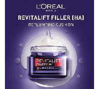 REVITALIFT FILLER [HA] CRÈME COUSSIN REPULPANTE 15/50 ml, Hydratant visage à l'acide hyaluronique anti-âge, Réduit les rides, Éclaircit la peau, Raffermit et répare, Convient aux peaux sèches et aux n