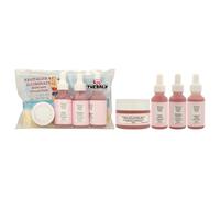 Revitalize and Illuminate Skincare Collection by the Balm for Women - 4 Pc 0.5oz Under Eye Super Jelly, 1oz Face Oil Glow, 1oz Biomimetic Face Serum, 1oz Complexion Serum