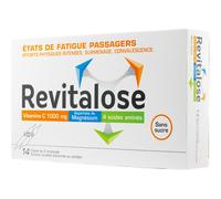 Revitalose Vitamine C 1000mg Sans Sucre Solution Buvable Orange 14 Ampoules