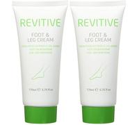 Revitive Crème Pour Les Pieds Et Les Jambes - Nouveau (Lot de 2)