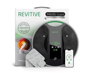 Revitive NOUVEAU et AMÉLIORÉ: Medic Coach® - Soulagement durable et personnalisé des douleurs sans médicaments | jambes et genou | Programme genou inclus