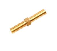 Revive Furniture Raccord de tuyau en laiton type T, adaptateur de connecteur 3 voies, 4/5/6/8/10/12/16/19 mm, raccord cannelé Pagoda for tube d'eau(Straight A,12mm Barb)