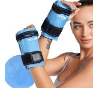 REVIX Lot de 2 compresses de glace réutilisables en gel pour soulager l'inconfort carpien avec compresse froide favorisent la flexibilité et réduisent la fatigue