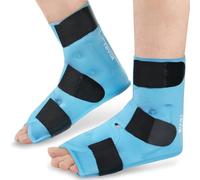 REVIX Pack de Froid pour Cheville, Gel Réutilisable (Lot de 2), Thérapie par le Froid pour Tendinite d'Achille, Fasciite Plantaire et Récupération Sportive