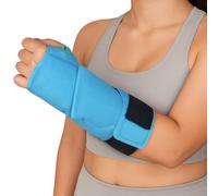 REVIX Poche de glace extra longue de 61 cm pour réduire l'inconfort, gel réutilisable pour la main et l'avant-bras, compresse chaude et froide, couverture étendue, améliore le confort et la fatigue
