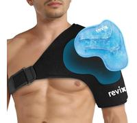 REVIX XL Shoulder Ice Pack for Rotator Cuff and Arm, Reusable Large Cold Gel Wrap with Extra Removable Coldfocus, Flexible Fit for Lasting Cold, Sports Recovery, Workout Relief, and Everyday Comfort