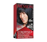 Revlon Coloration permanente Colorsilk Beautiful Color - Couleur radieuse longue tenue - Couleur 12 Noir bleuté naturel - 1 application