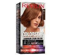 Revlon ColorStay - Coloration Permanente - Coloration Cheveux Longue Tenue - Couvre 100% des cheveux blancs - Jusqu’à 8 semaines - Huile de Macadamia et de Beurre de Murumuru - N6.35 Caramel