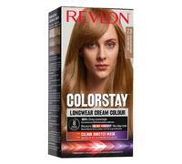 Revlon ColorStay - Coloration Permanente - Coloration Cheveux Longue Tenue - Couvre 100% des cheveux blancs - Jusqu’à 8 semaines - Huile de Macadamia et de Beurre de Murumuru - N7.3 Blond Foncé Doré
