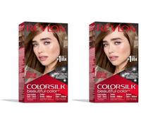 Revlon Colorsilk Beautiful Color Coloration 40 Châtain Cendré Moyen (Lot de 2)