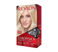 Revlon Colorsilk Beautiful Color Coloration Permanente des Cheveux avec Technologie au Gel 3D et Kératine, Teinture avec Couvrance à 100% des Cheveux Blancs, 05 Blond cendré ultraclair