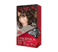 Revlon Colorsilk Beautiful Color Coloration Permanente Des Cheveux Avec Technologie Au Gel 3D Et Kératine, Teinture Avec Couvrance à 100% Des Cheveux Blancs, 30 Châtain Foncé