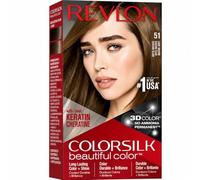 Revlon Coloration ColorSilk sans ammoniaque – Teinte 51 Châtain clair