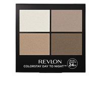 Revlon Colorstay, Ombre à paupières, Palette Maquillage Yeux Quatuor, Longue Tenue 16H, Fard à Paupières Paillette - N555 Moonlit, 4,8 g