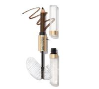 Revlon ColorStay Brow Fantasy, Produit sourcils 2-en-1 : crayon au fini poudré et gel transparent fixant infusé de provitamine B5, Tenue jusqu'à 16 heures, 003 Medium Brown