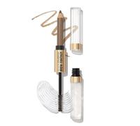 Revlon ColorStay Brow Fantasy, Produit sourcils 2-en-1 : crayon au fini poudré et gel transparent fixant infusé de provitamine B5, Tenue jusqu'à 16 heures, 001 Ash Blonde