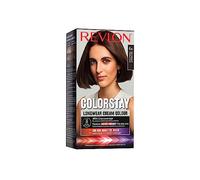 Revlon ColorStay - Coloration Permanente - Coloration Cheveux Longue Tenue - Couvre 100% des cheveux blancs - Jusqu’à 8 semaines - Huile de Macadamia et de Beurre de Murumuru - N4.15 Chocolat Glacé