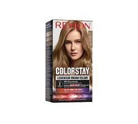 Revlon ColorStay - Coloration Permanente - Coloration Cheveux Longue Tenue - Couvre 100% des cheveux blancs - Jusqu’à 8 semaines - Huile de Macadamia et de Beurre de Murumuru - N8.13 Blond Glacé
