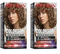 Revlon ColorStay - Coloration Permanente - Coloration Cheveux Longue Tenue - Couvre 100% des cheveux blancs - Jusqu’à 8 semaines - Huile de Macadamia et de Beurre de Murumuru - N7 Blond Foncé